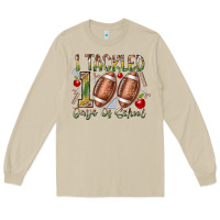 Mushroom I Tackled 100 Days of School Long Sleeve Tee - RacoonDesign