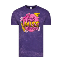 Cloud Purple little miss kinder Vintage Tee - texasbilliewilder