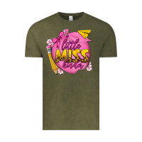 Vintage Olive little miss kinder Vintage Tee - texasbilliewilder
