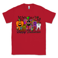 Red happy halloween tooth Classic Tee - RacoonDesign