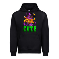 Black Wicked cute Urban Hoodie - Artiststas