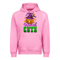 Fuchsia Pink Wicked cute Urban Hoodie - Artiststas