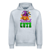 Heather Grey Wicked cute Urban Hoodie - Artiststas
