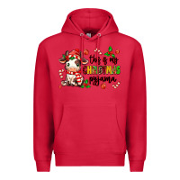 Cardinal this is my  christmas pyjama Premium Hoodie - MaliasSmallBusiness