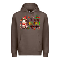 Coffee this is my  christmas pyjama Premium Hoodie - MaliasSmallBusiness