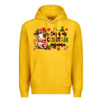 Lemon this is my  christmas pyjama Premium Hoodie - MaliasSmallBusiness