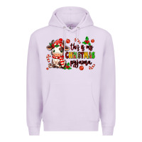 Lilac this is my  christmas pyjama Premium Hoodie - MaliasSmallBusiness