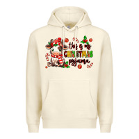 Sandshell this is my  christmas pyjama Premium Hoodie - MaliasSmallBusiness