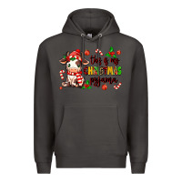 Smoke this is my  christmas pyjama Premium Hoodie - MaliasSmallBusiness