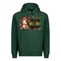 Sports Green this is my  christmas pyjama Premium Hoodie - MaliasSmallBusiness