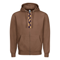 Chestnut Halloween Key Fob Zipper Hoodie - BundleAndBundleShop