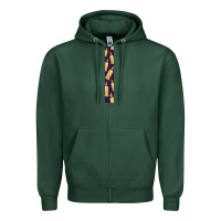 Sports Green Halloween Key Fob Zipper Hoodie - BundleAndBundleShop