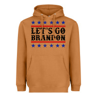 Meerkat Let's Go Brandon American Flag Heavyweight Hoodie - Jasminsmagicworld