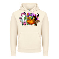 Vintage Artic Halloween ghost and jack o lantern Vintage Hoodie - RanaPortraitStore