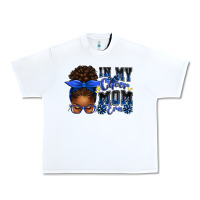 White in my cheer mom era afro messy bun Urban Heavy Tee - texasbilliewilder