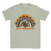 Matcha happy thanksgiving rainbow Classic Tee - BarkalooDesign