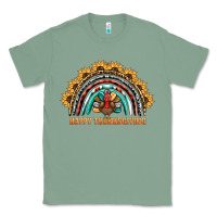 Sage happy thanksgiving rainbow Classic Tee - BarkalooDesign