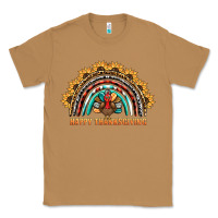Toasted Coconut happy thanksgiving rainbow Classic Tee - BarkalooDesign