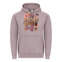 Vintage Zinc life begins after coffee Vintage Hoodie - JahusDesignShop