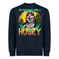 Navy life is better with a husky Heavyweight Sweatshirt - texasbilliewilder