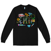 Black emt Long Sleeve Tee - CowhideDigitalArt