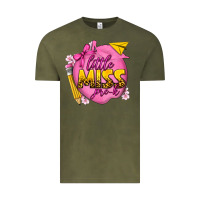 Vintage Olive little miss pre k Vintage Tee - texasbilliewilder
