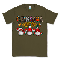 Army Green Chingona Classic Tee - CowhideDigitalArt