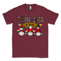 Burgundy Chingona Classic Tee - CowhideDigitalArt