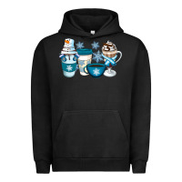 Pigment Black Winter Coffee Cups Urban Hoodie - Artiststas
