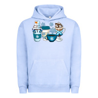 Pigment Grape Ice Winter Coffee Cups Urban Hoodie - Artiststas