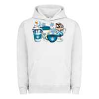 Pigment Lunar Rock Winter Coffee Cups Urban Hoodie - Artiststas