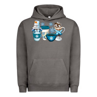 Pigment Tornado Winter Coffee Cups Urban Hoodie - Artiststas