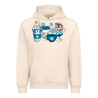 Sandshell Winter Coffee Cups Urban Hoodie - Artiststas