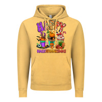 Vintage Mustard Happy Hallothanksmas coffee cups Vintage Hoodie - RanaPortraitStore