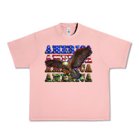 Salmon america america america america Urban Heavy Tee - Zillion Design Studio