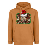 Meerkat Christmas background baby calf Heavyweight Hoodie - BarkalooDesign