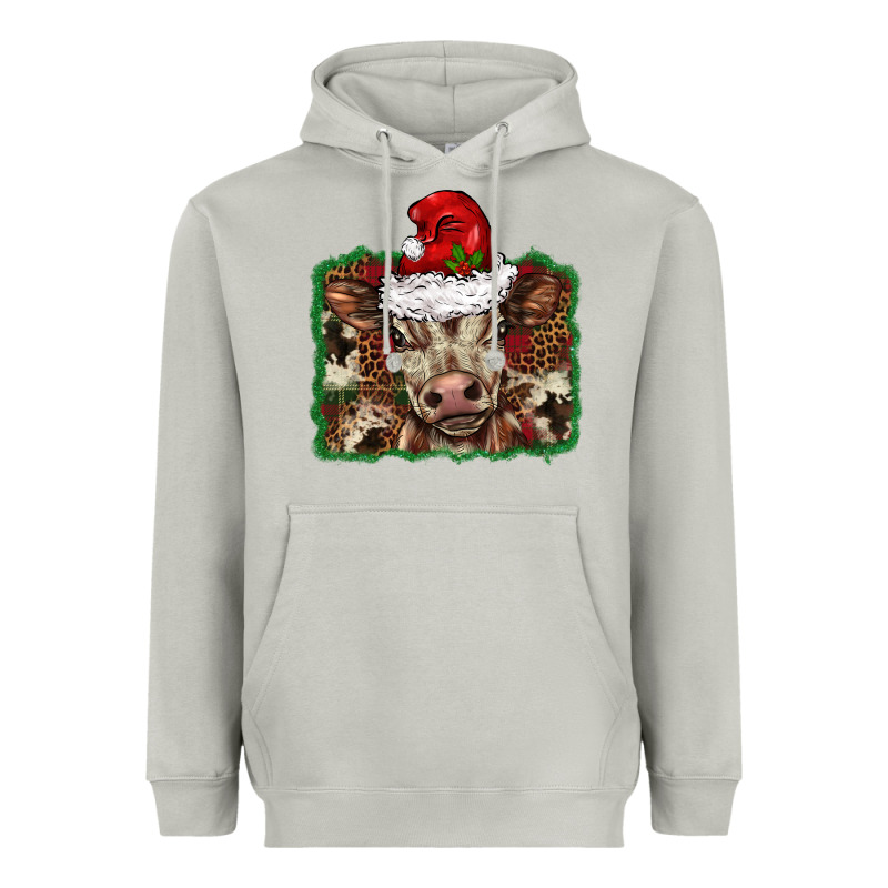 Christmas Background Baby Calf Heavyweight Hoodie by BarkalooDesign | Teevron