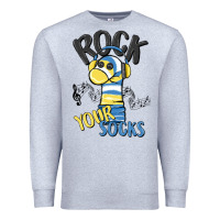 Heather Grey rock your Premium Sweatshirt - MaliasSmallBusiness