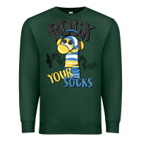 Sports Green rock your Premium Sweatshirt - MaliasSmallBusiness