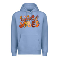Colony Blue basketball vibes Premium Hoodie - MaliasSmallBusiness