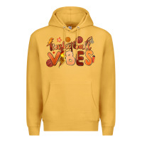 Mustard basketball vibes Premium Hoodie - MaliasSmallBusiness
