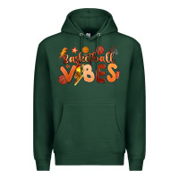 Sports Green basketball vibes Premium Hoodie - MaliasSmallBusiness