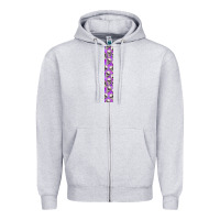 Heather Grey Halloween Key Fob Zipper Hoodie - BundleAndBundleShop