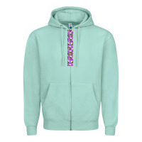 Seafoam Halloween Key Fob Zipper Hoodie - BundleAndBundleShop