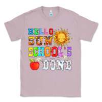 Lilac hello sun schools done Classic Tee - HRA Design Shop