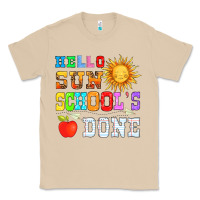 Mushroom hello sun schools done Classic Tee - HRA Design Shop