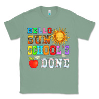 Sage hello sun schools done Classic Tee - HRA Design Shop