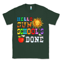 Sports Green hello sun schools done Classic Tee - HRA Design Shop