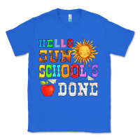 True Royal hello sun schools done Classic Tee - HRA Design Shop