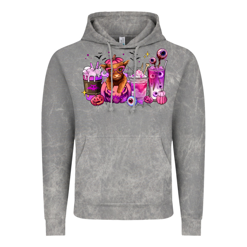 Halloween Heifer Coffee Cups Vintage Hoodie by RanaPortraitStore | Teevron